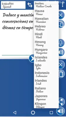 Language Translator Fast android App screenshot 5